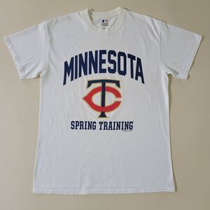 Genuine Merchandise MLB Minnesota Twins White Crew Short Sleeve Tee